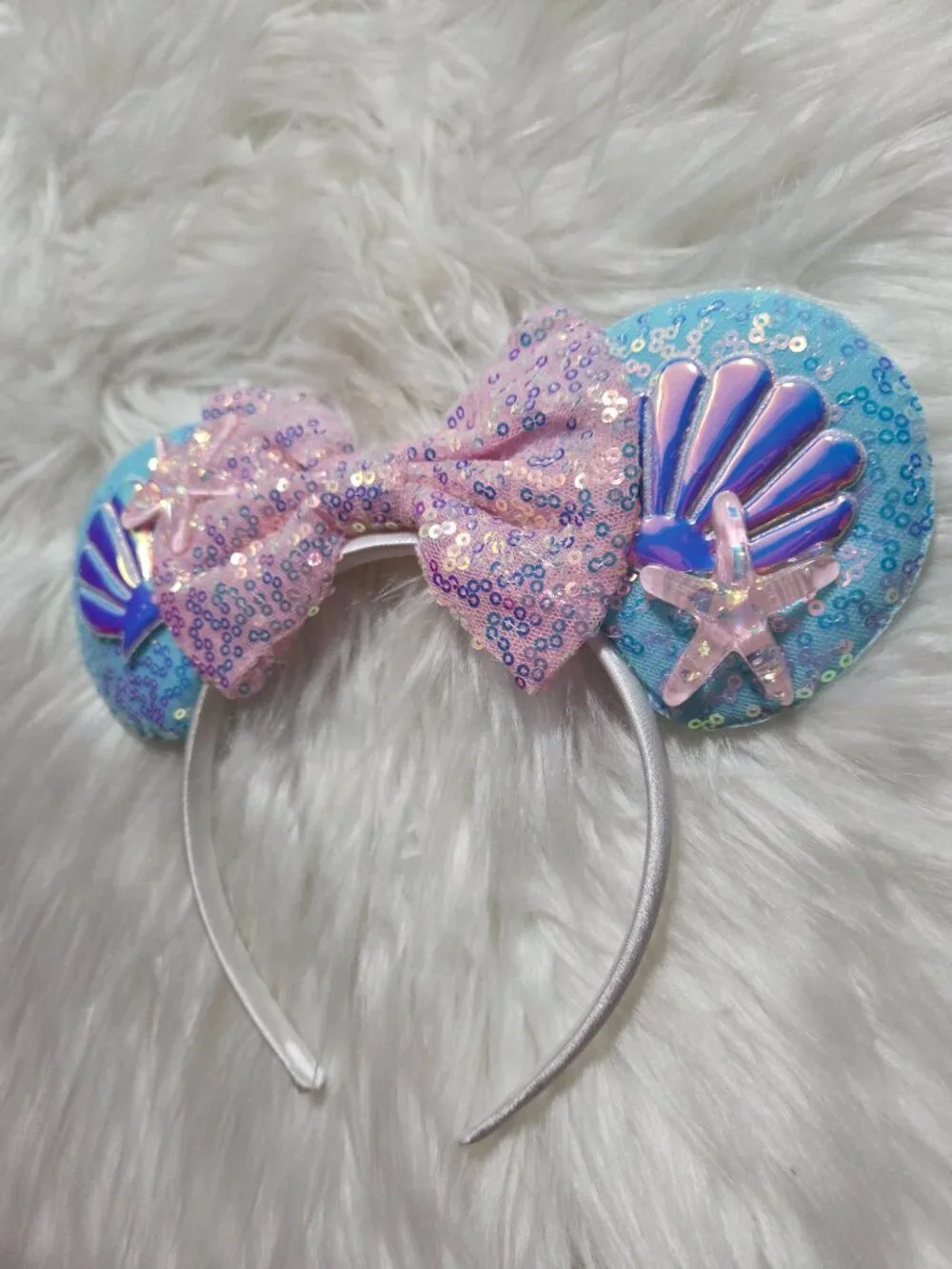 Minnie Mouse Seashell/Starfish Ears